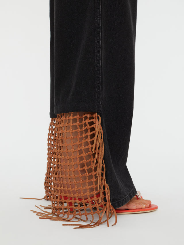 Basket Leather Jean