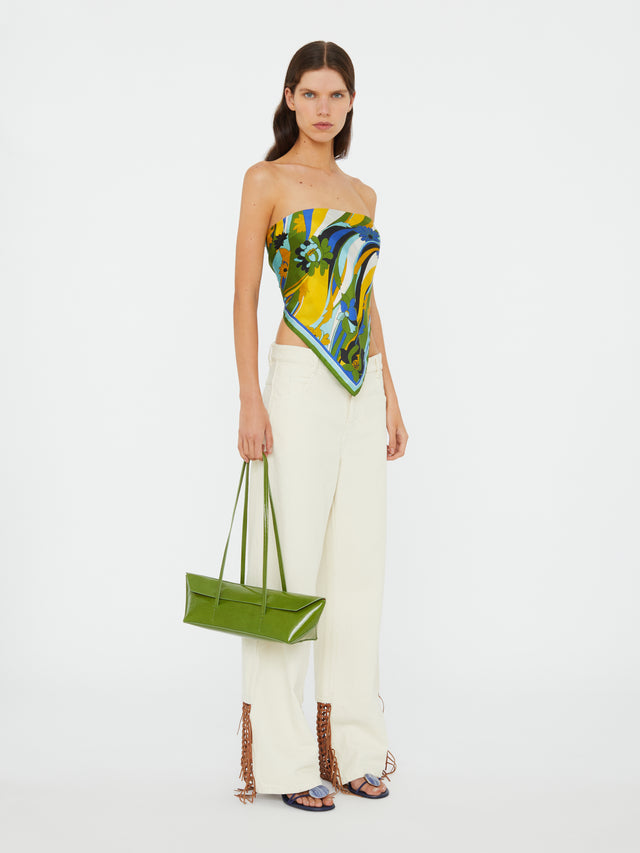Acidic Floral Silk Scarf