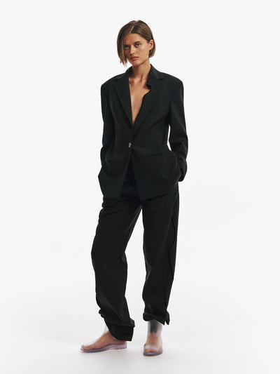 Bitten Wool Blazer