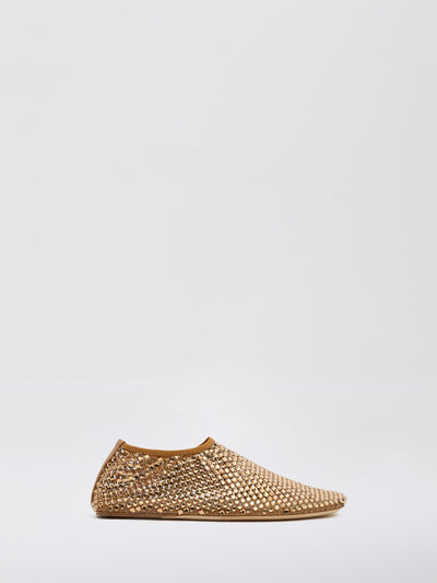 Minette Bezeled Flat