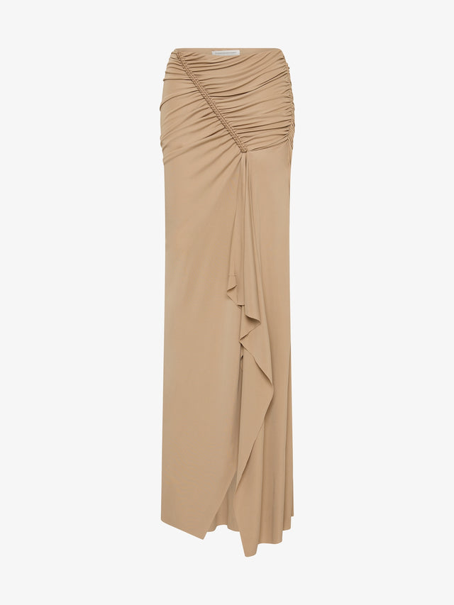Shibari Jersey Ruche Skirt