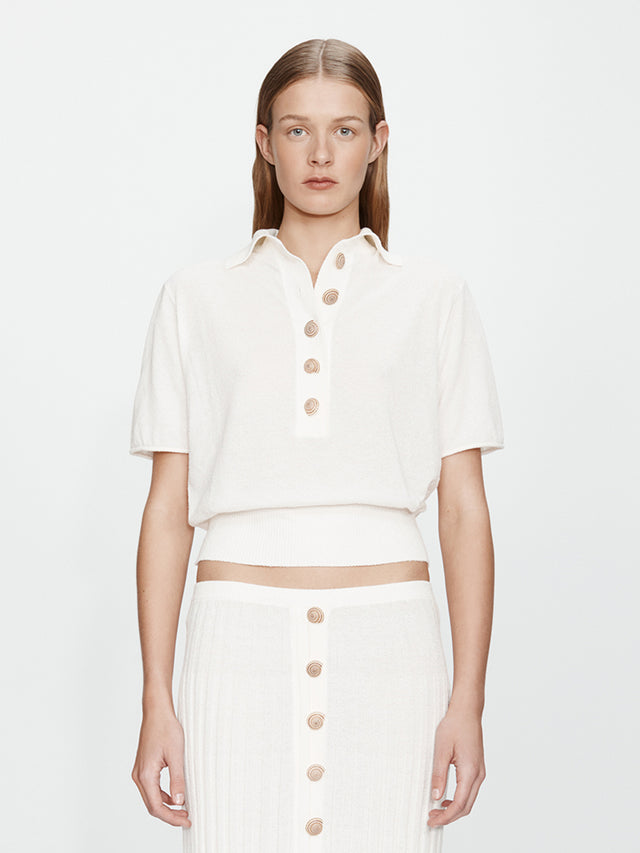 Sundial Shell Knit Polo