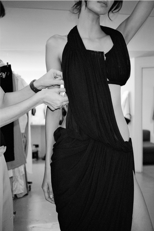 Behind the Scenes - Making of the Spring Summer 23 Runway, documented by Vladimir Mendigorin