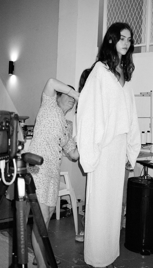 Behind the Scenes - Making of the Spring Summer 23 Runway, documented by Vladimir Mendigorin