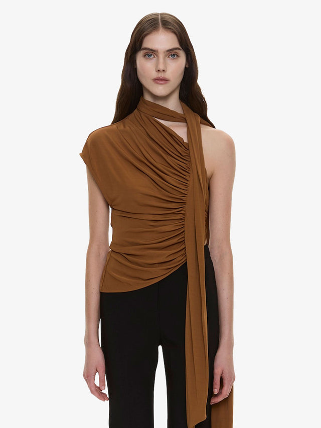 Vienna Jersey Scarf Top