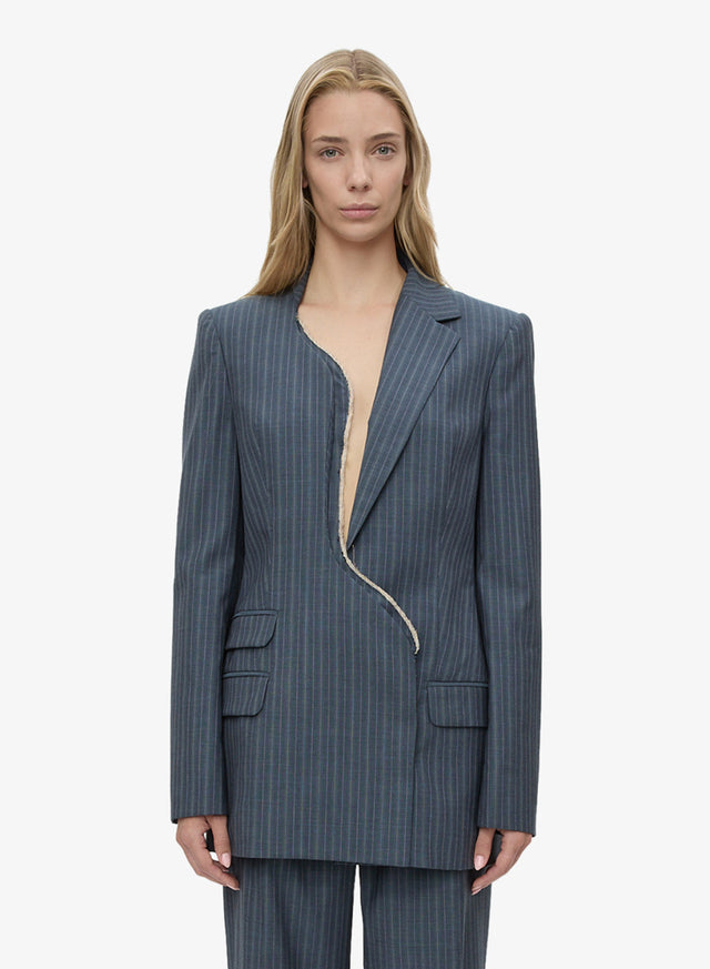 Torrent Pinstripe Blazer