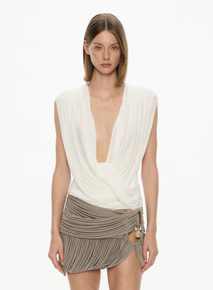 Ripple Drape Top