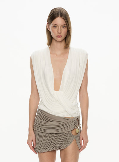 Ripple Drape Top