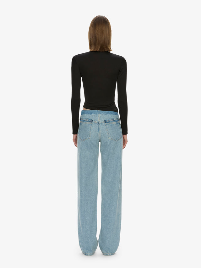 Open Twist Long Sleeve Top