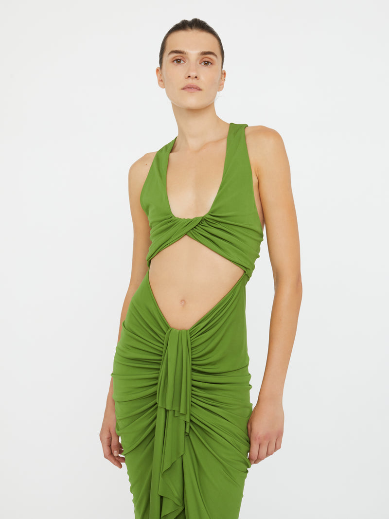 Vivenda Drape Front Dress - Image 4