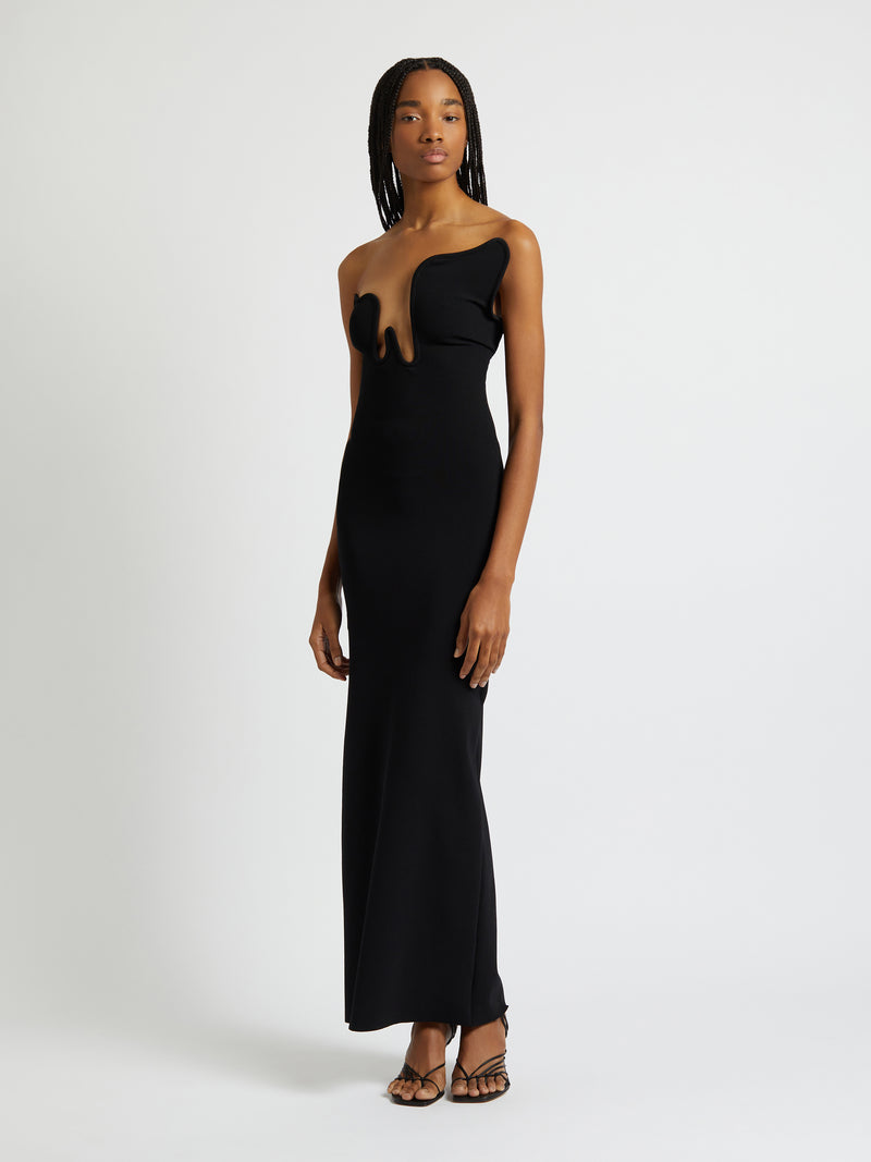 Salacia Wire Column Strapless Dress - Image 5