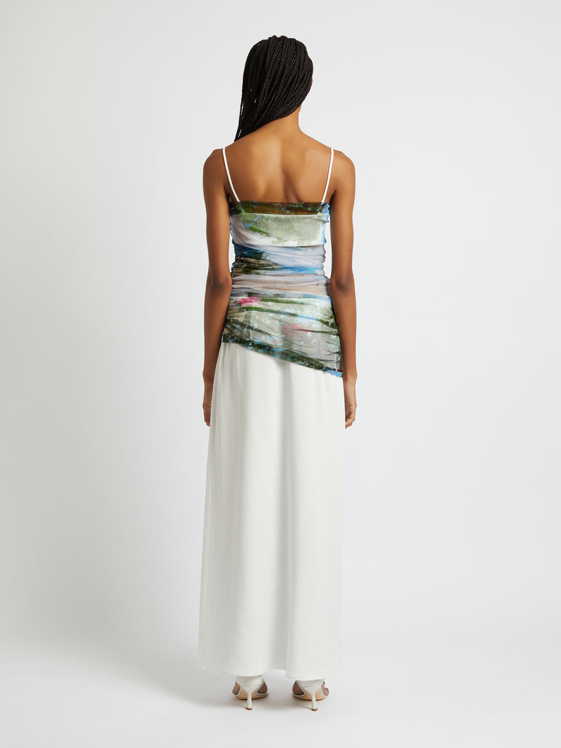 Lucid Sheer Panel Dress - Image 3