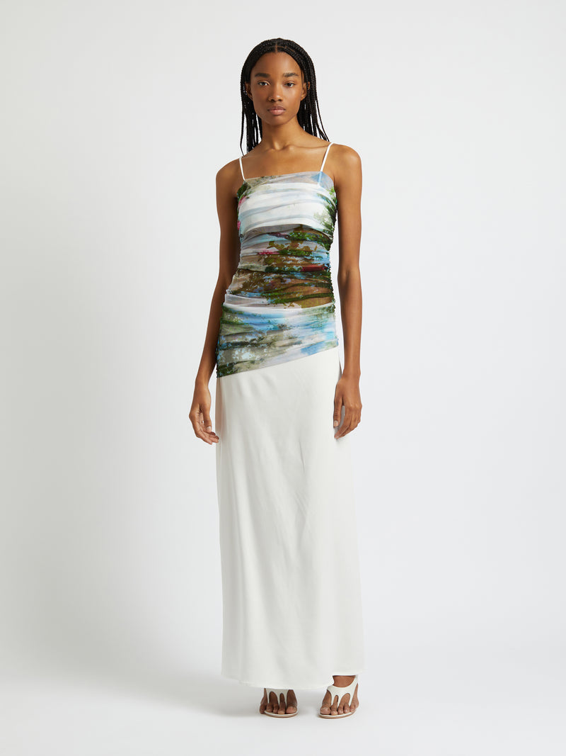 Lucid Sheer Panel Dress - Image 4