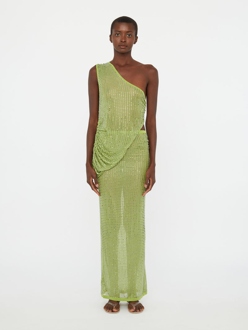 Cirrus Cutaway Shoulder Dress - Image 3