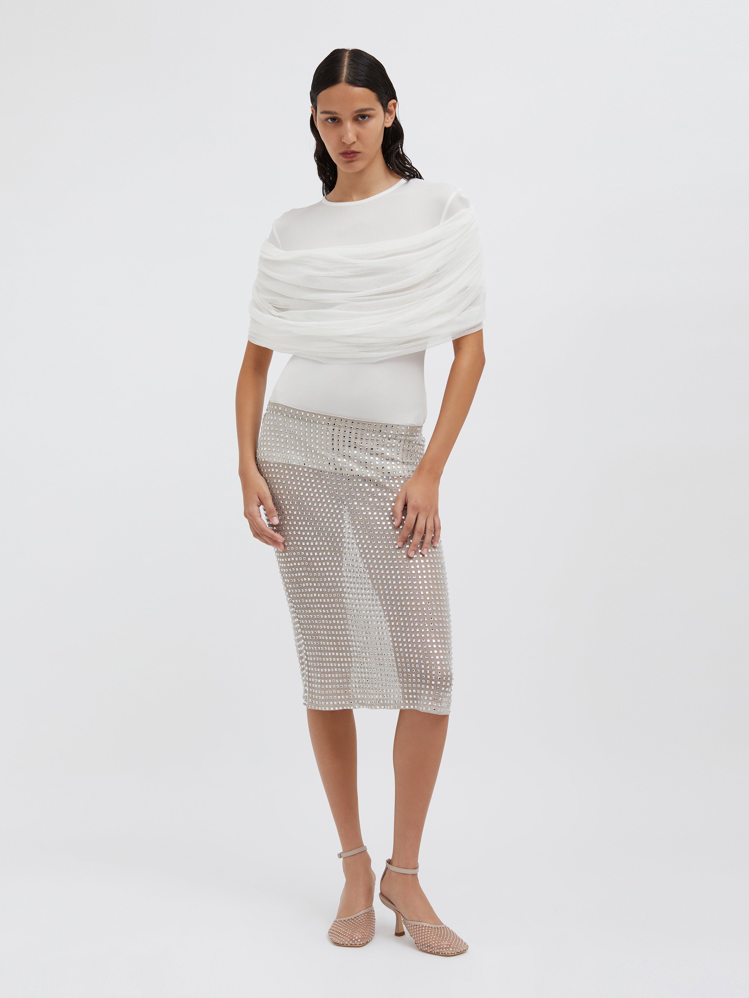 Cristalla Knit Skirt