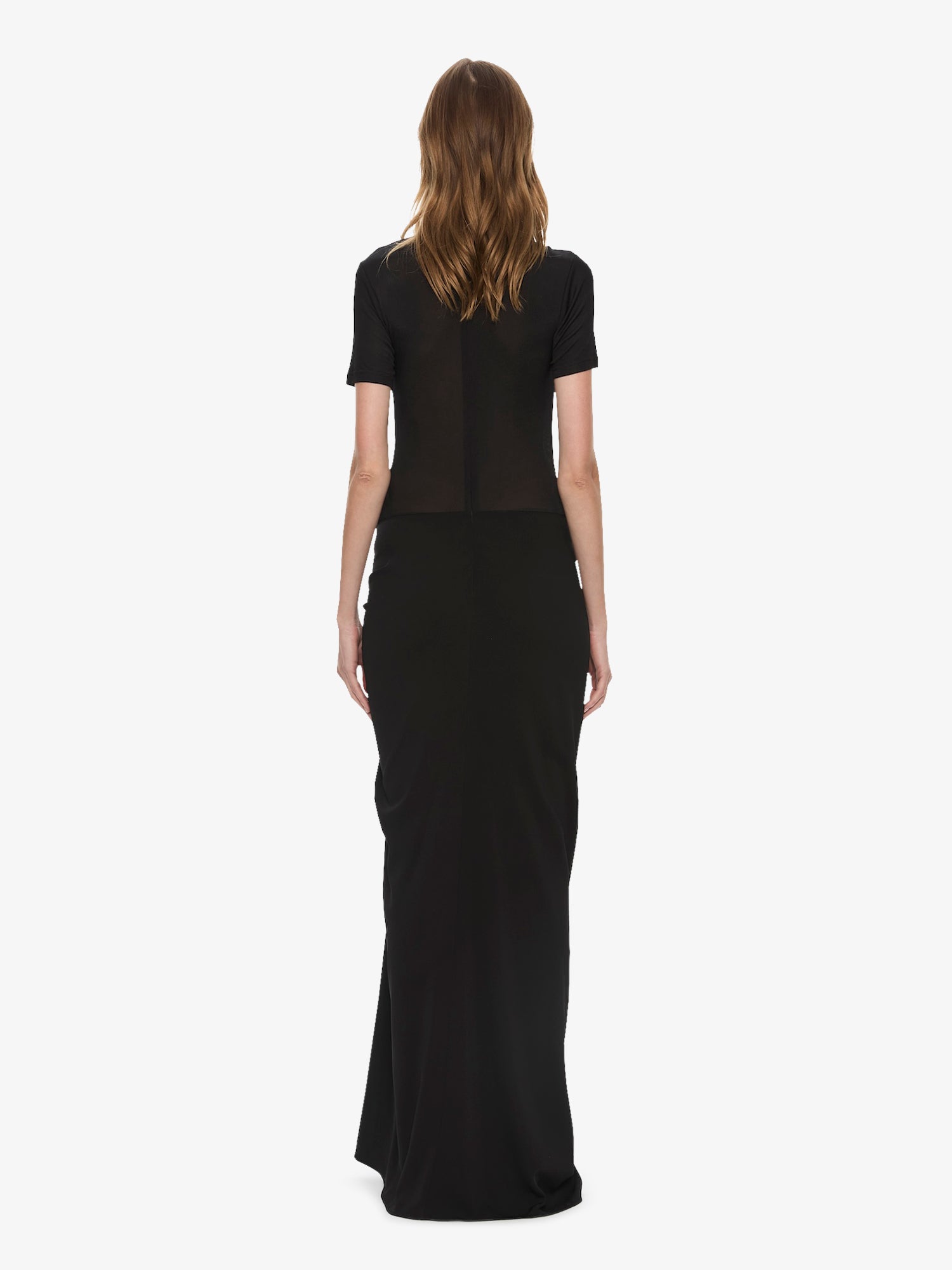 Fusion Ruched Tee Gown
