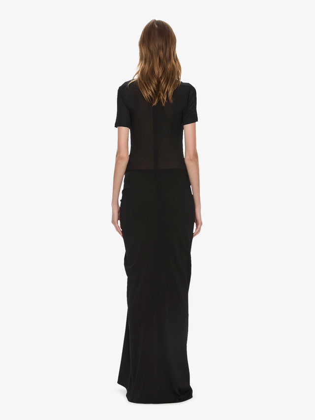 Fusion Ruched Tee Gown