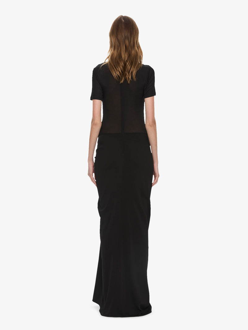 Fusion Ruched Tee Gown - Image 4