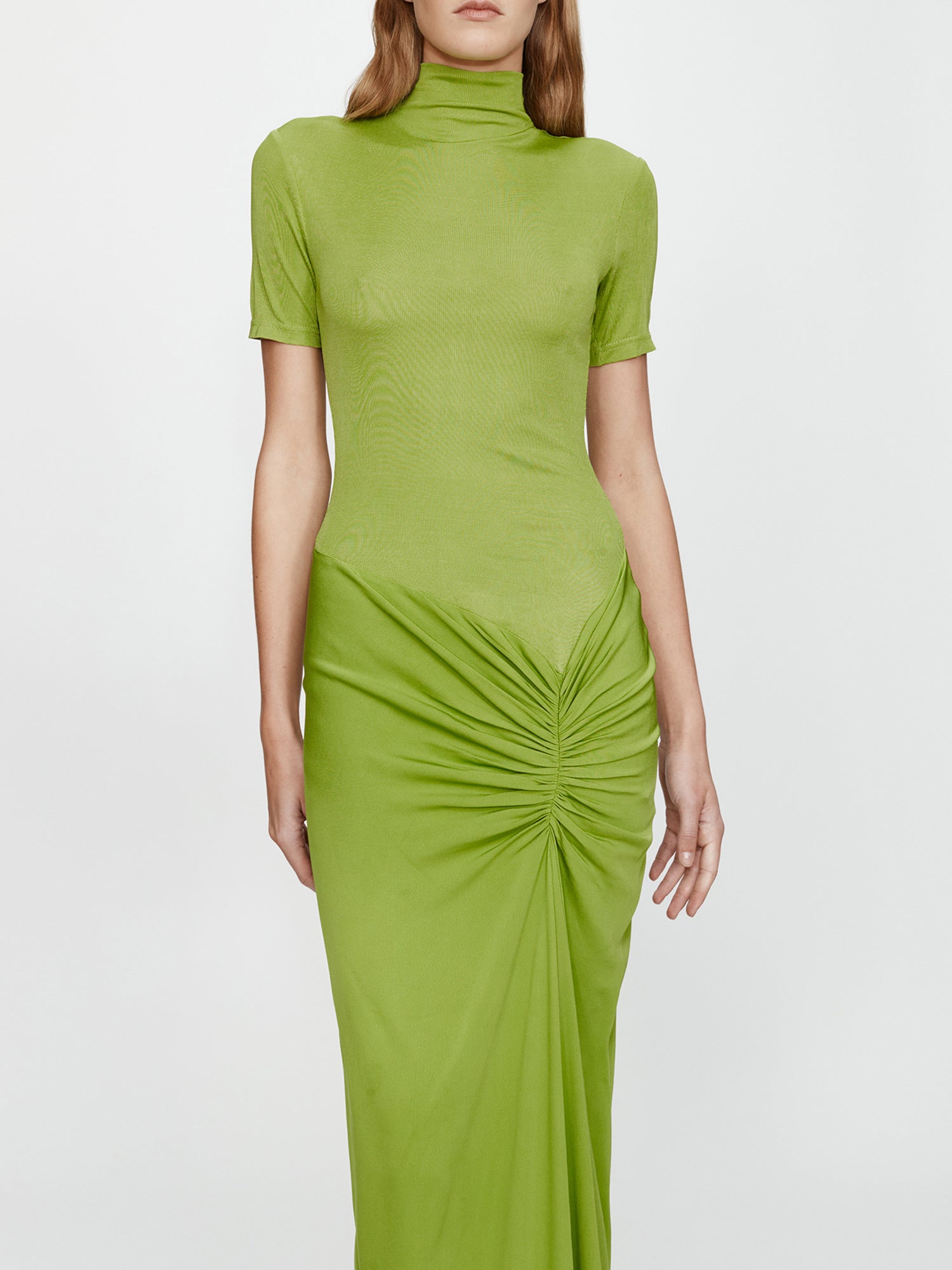 Fusion Ruched Tee Gown