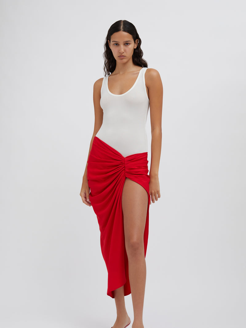 Euripides Ruched Skirt - Image 4