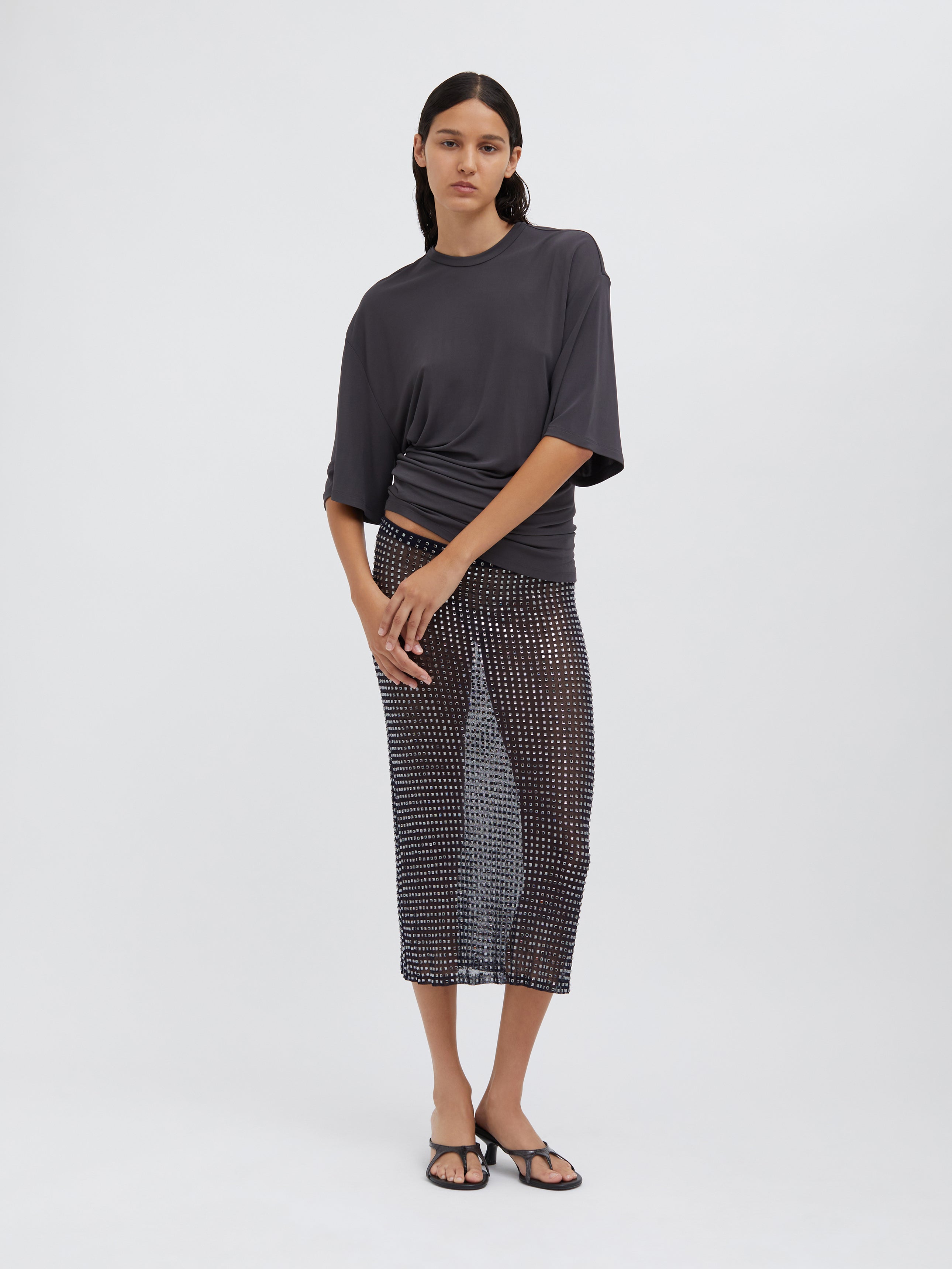 Cristalla Knit Skirt