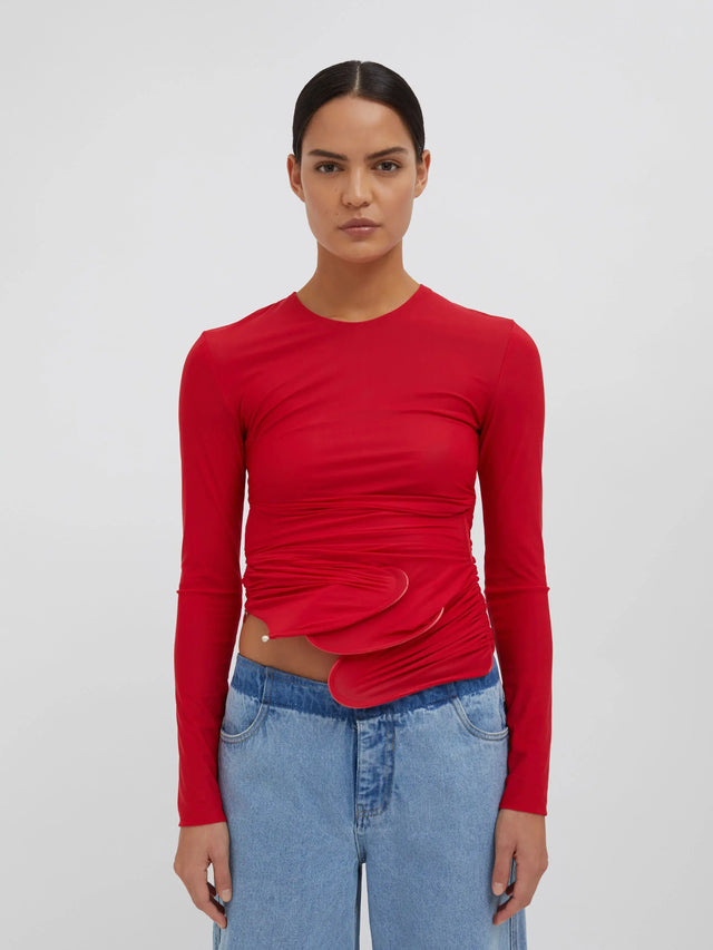 Venus Looped Long Sleeve Top