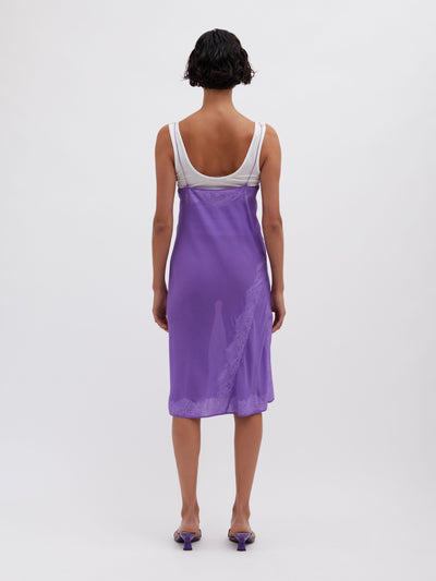Encased Lace Cami Tank Dress