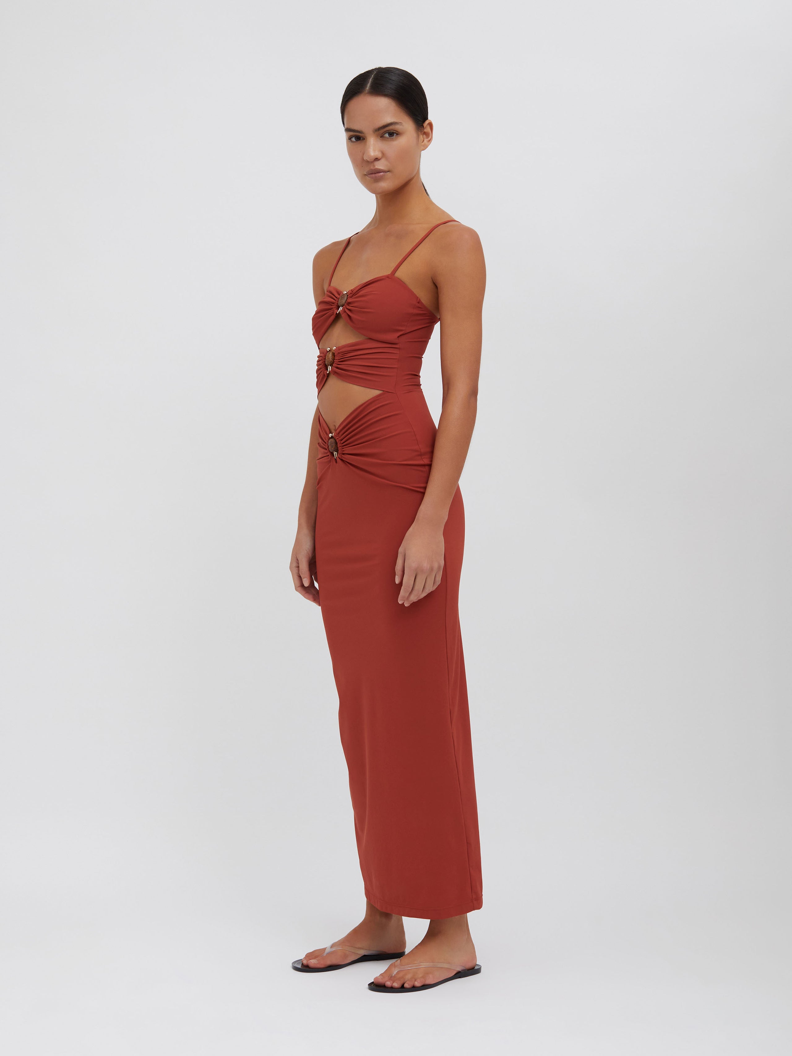 Crystal Orbit Column Dress