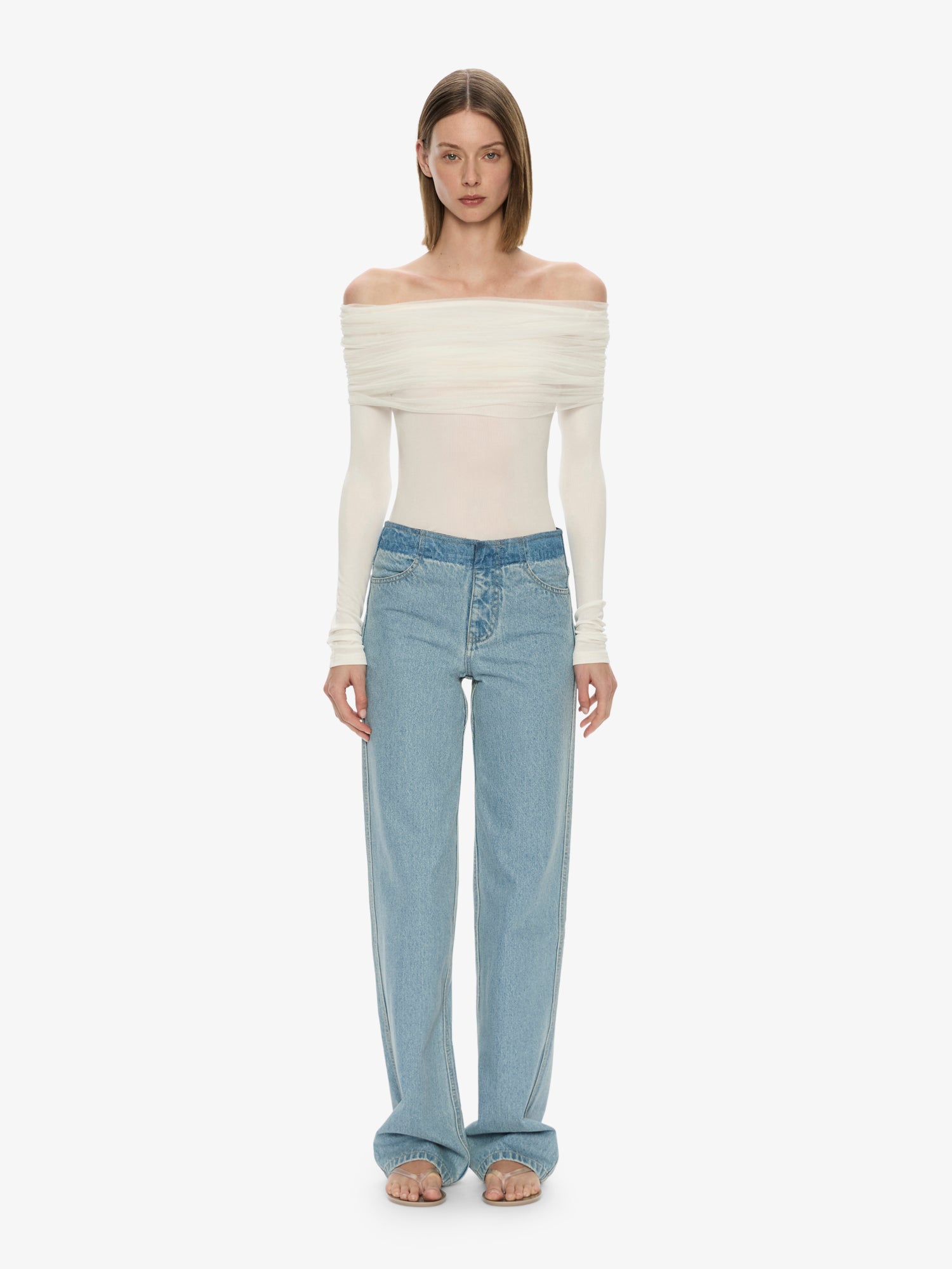 Sonora Veiled Long Sleeve Top