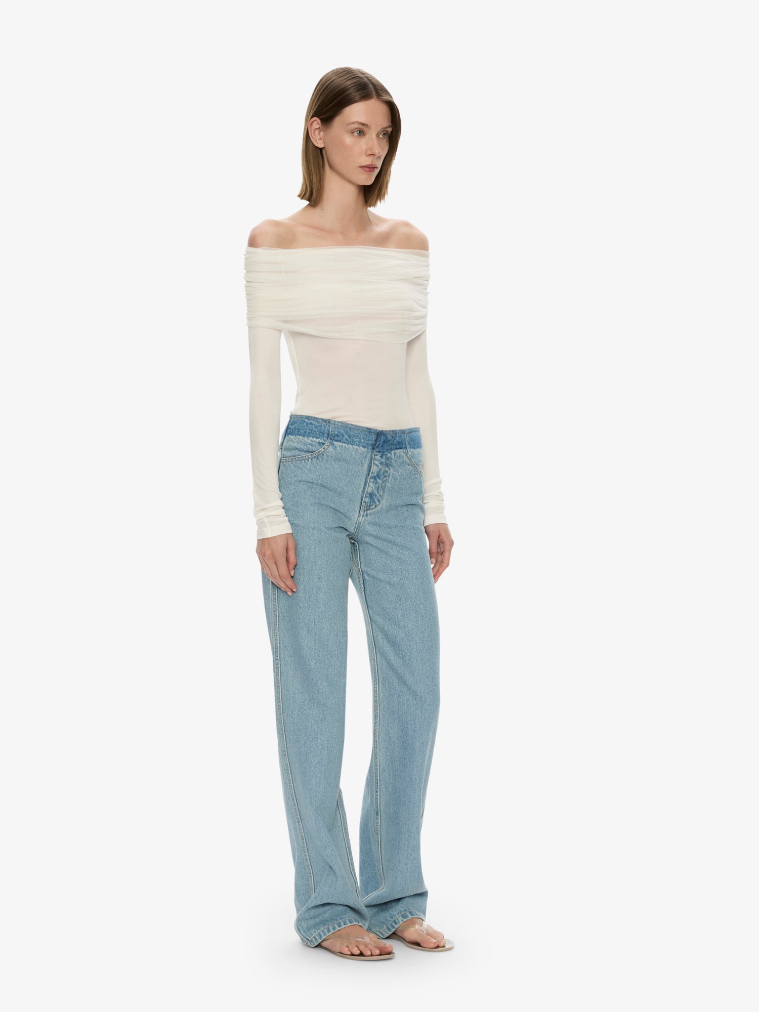 Sonora Veiled Long Sleeve Top