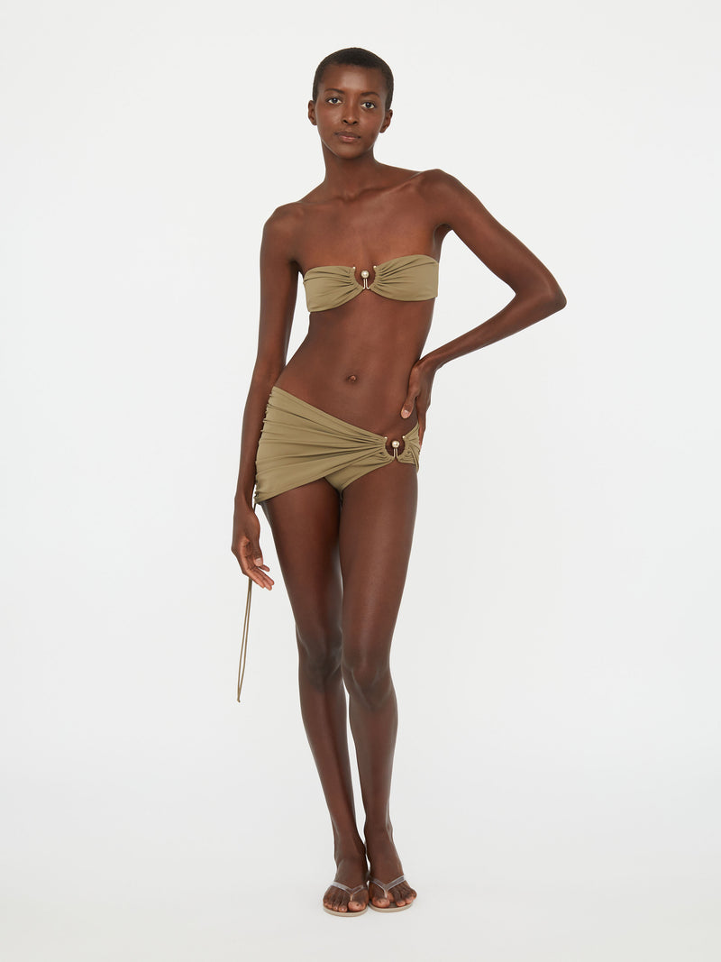 Ruched Orbit Skirt Brief - Image 3