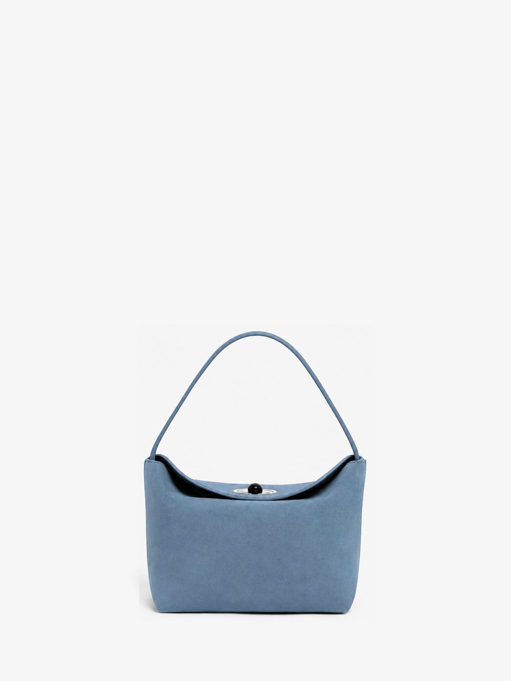 Turnlock Suede Mini Bag