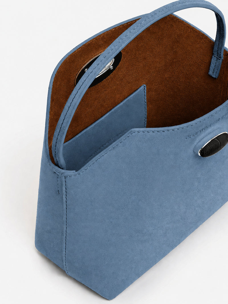 Turnlock Suede Mini Bag - Image 4