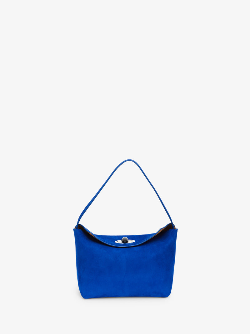 Turnlock Suede Mini Bag - Image 1