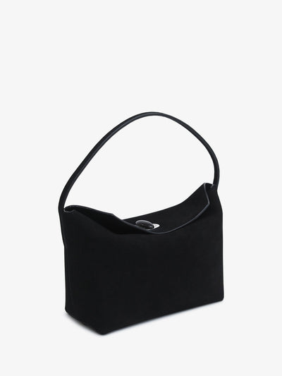 Turnlock Suede Mini Bag
