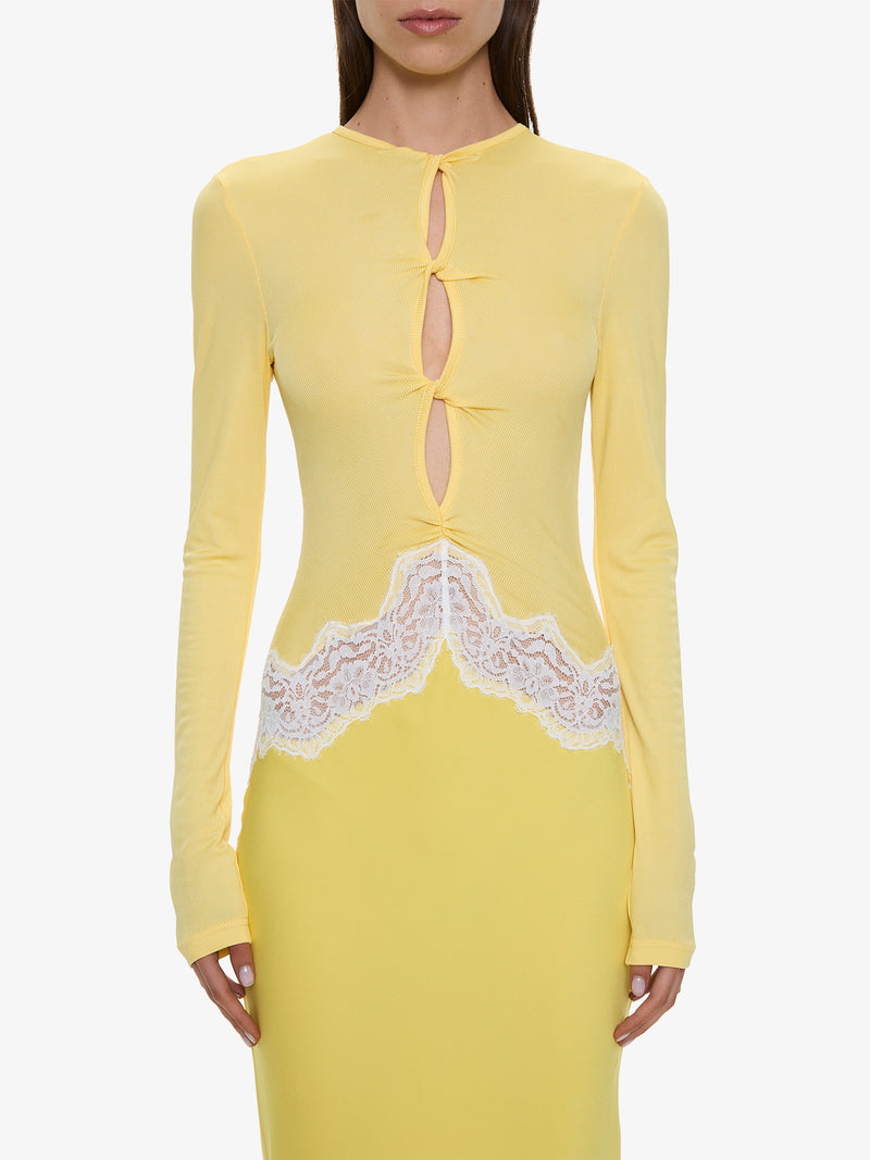 Open Twist Verner Lace Dress - Image 3