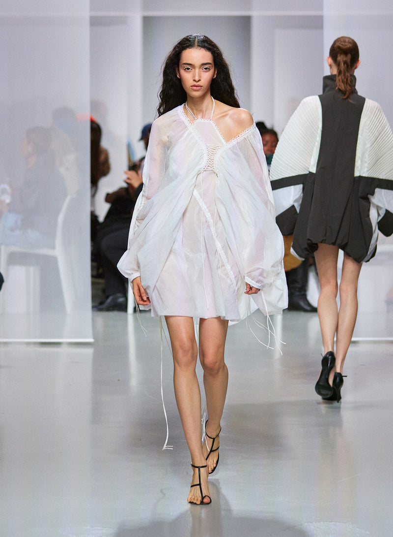 Parachute Tie Dress - Image 1