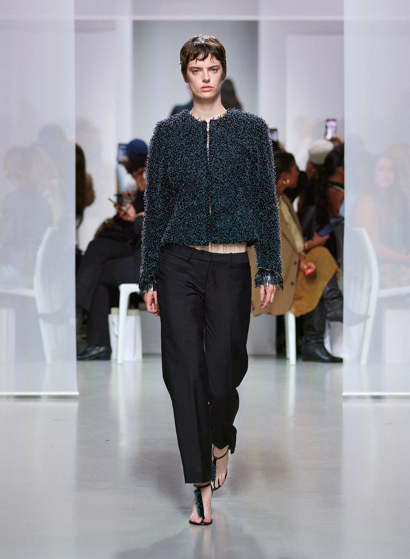 Tiered Thorn Beaded Jacket - Image 1