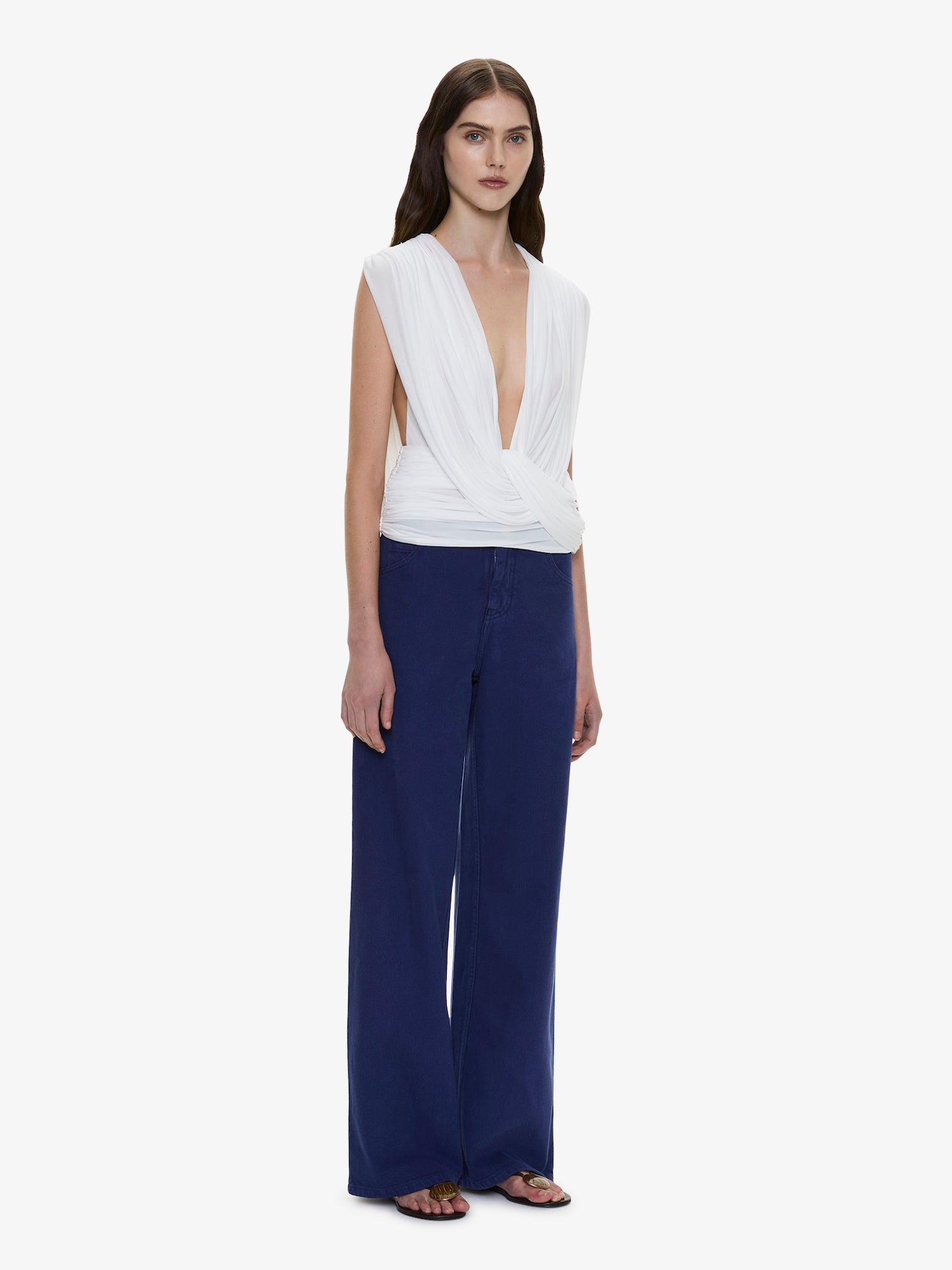 Ripple Drape Top