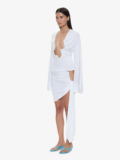 Salacia Ruched Long Sleeve Top