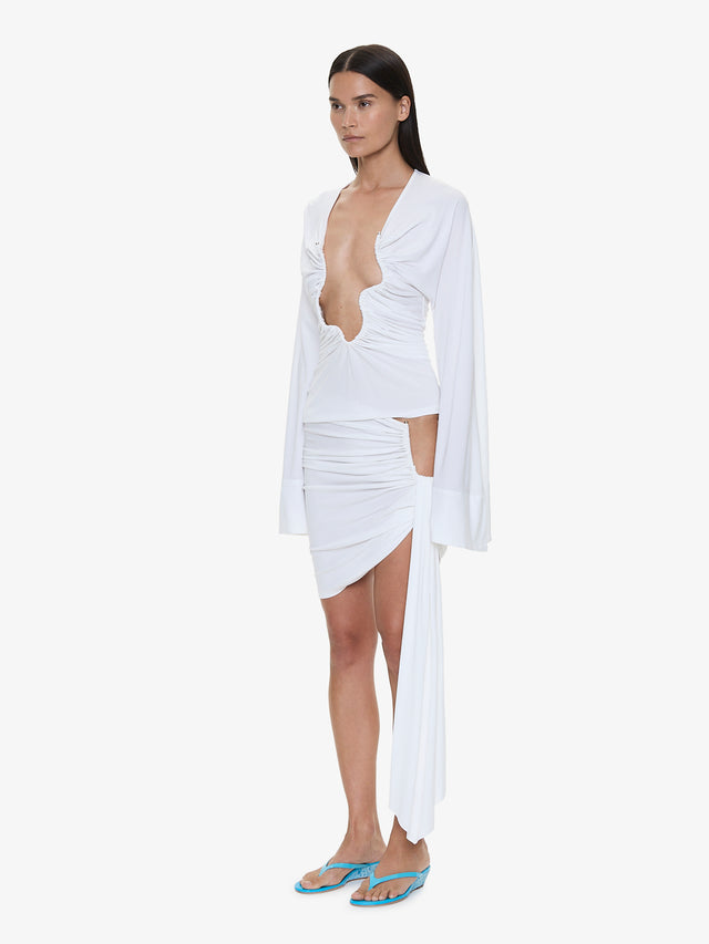 Salacia Ruched Long Sleeve Top