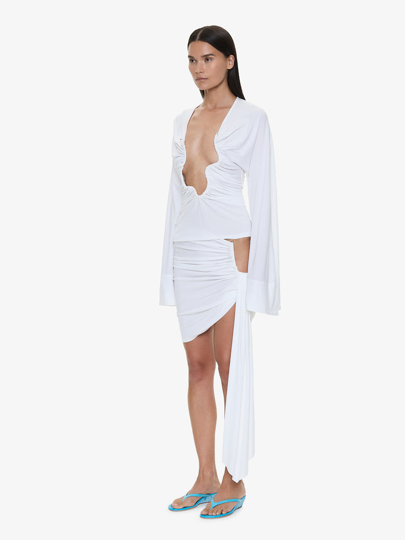 Salacia Ruched Long Sleeve Top - Image 3