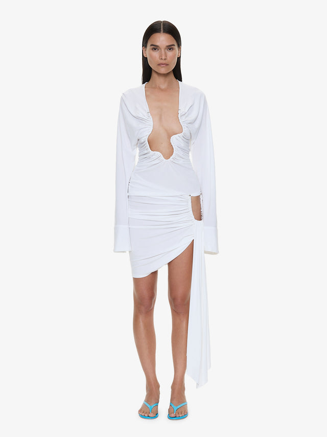 Salacia Ruched Long Sleeve Top