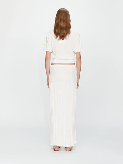 Sundial Shell Sunray Knit Skirt