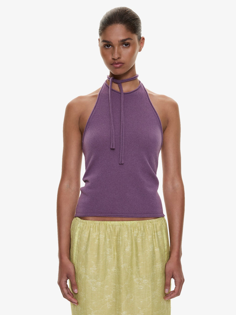 Cashmere Rae Halter Tank - Image 1