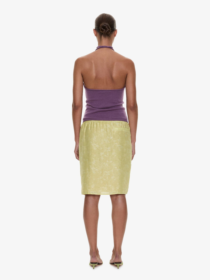 Light Leak Jacquard Slip Skirt - Image 4