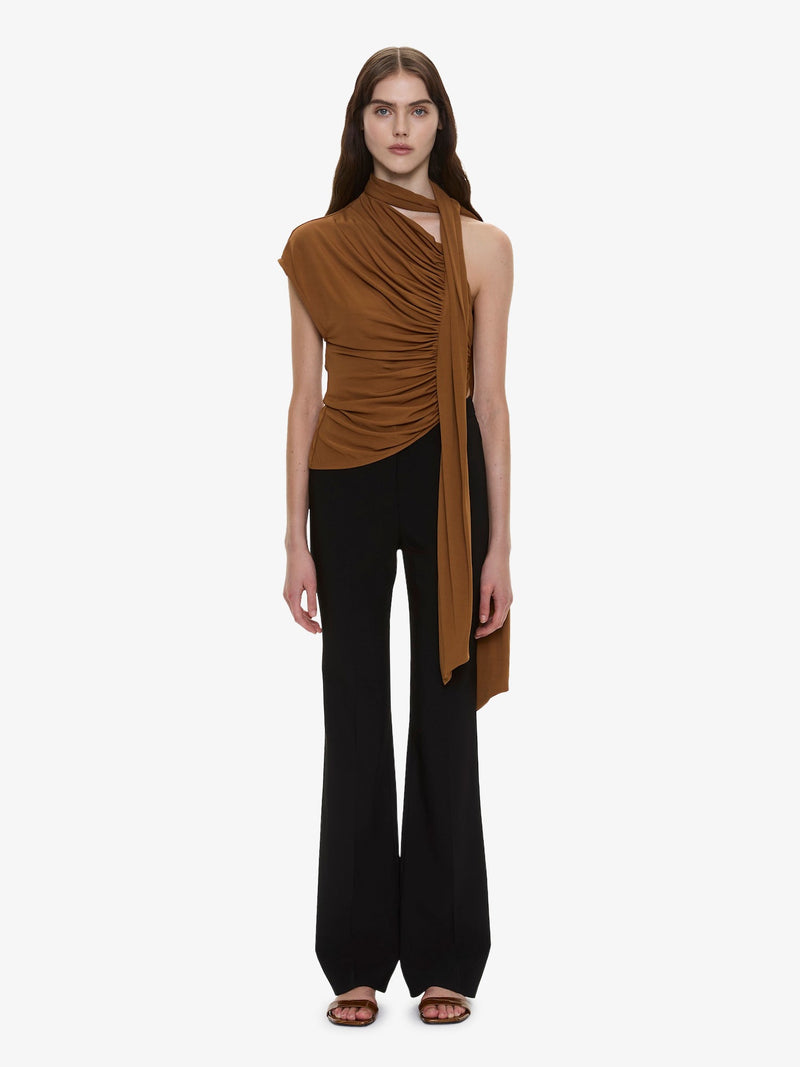 Vienna Jersey Scarf Top - Image 2