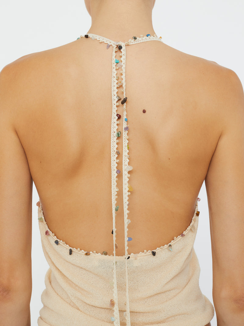 Beach Quartz Halter Tank - Image 2