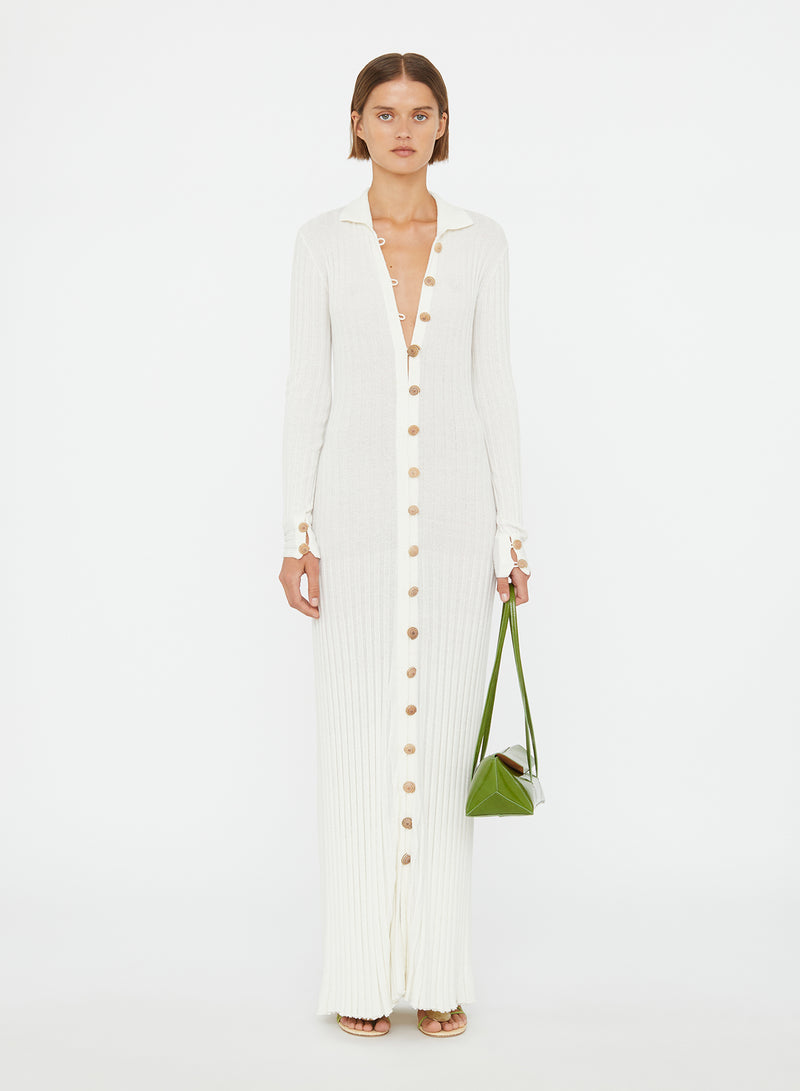 Sundial Shell Knit Cardigan Dress - Image 1