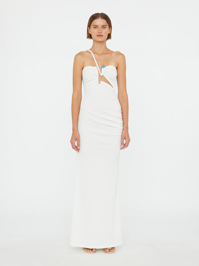 Crystal Pin Cutaway Cami Dress
